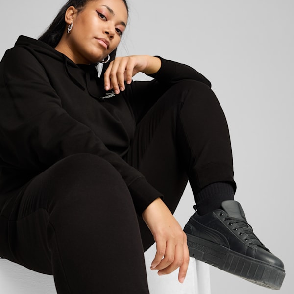 Pantalon de survêtement Essentials Small avec logo n<sup>o</sup> 1 Femme, PUMA Black, extralarge